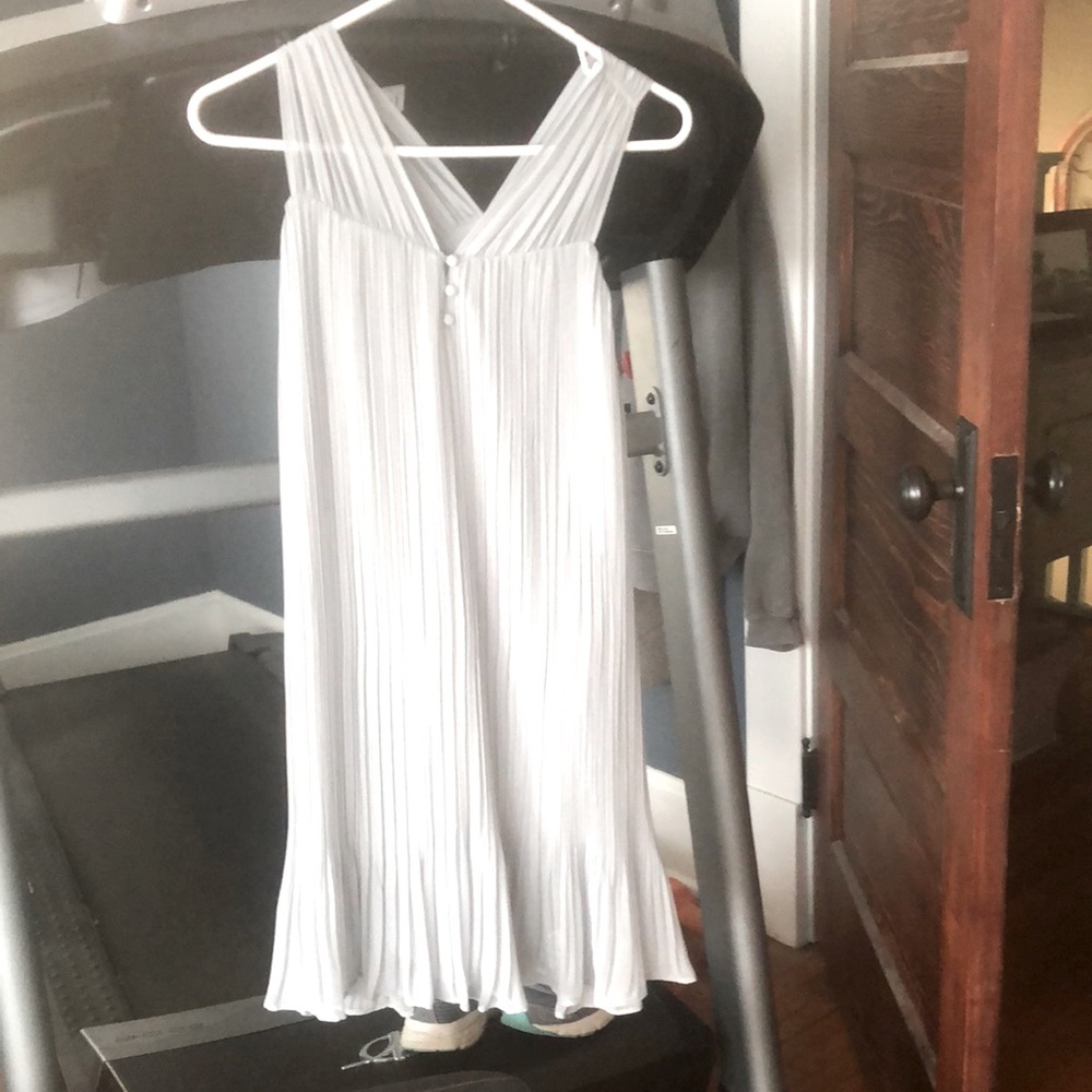 Anthropologie HD in Paris grey dress. Size small petite. Never worn